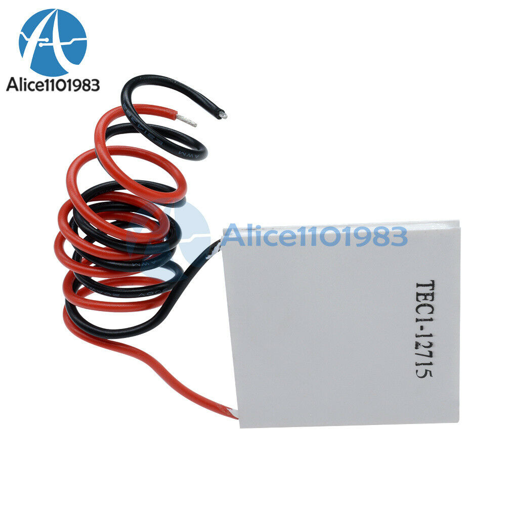TEC1-12715 Heatsink Thermoelectric Cooler Cooling Peltier Plate Module AL