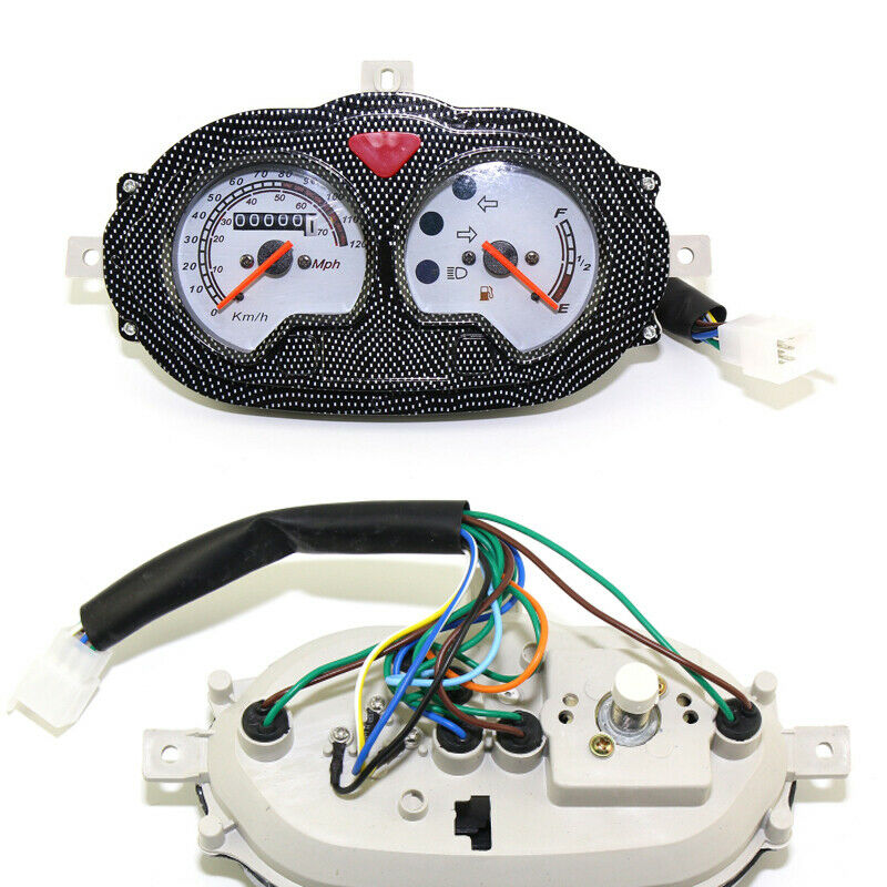 1PCS Motorcycle Scooter Odometer Meter Speedometer Assembly Gauge for GY6 150cc