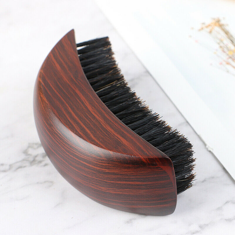 Africa soft Curve 360 wave brush beard Brush 100% Boar Bristle High Qual YH Lt