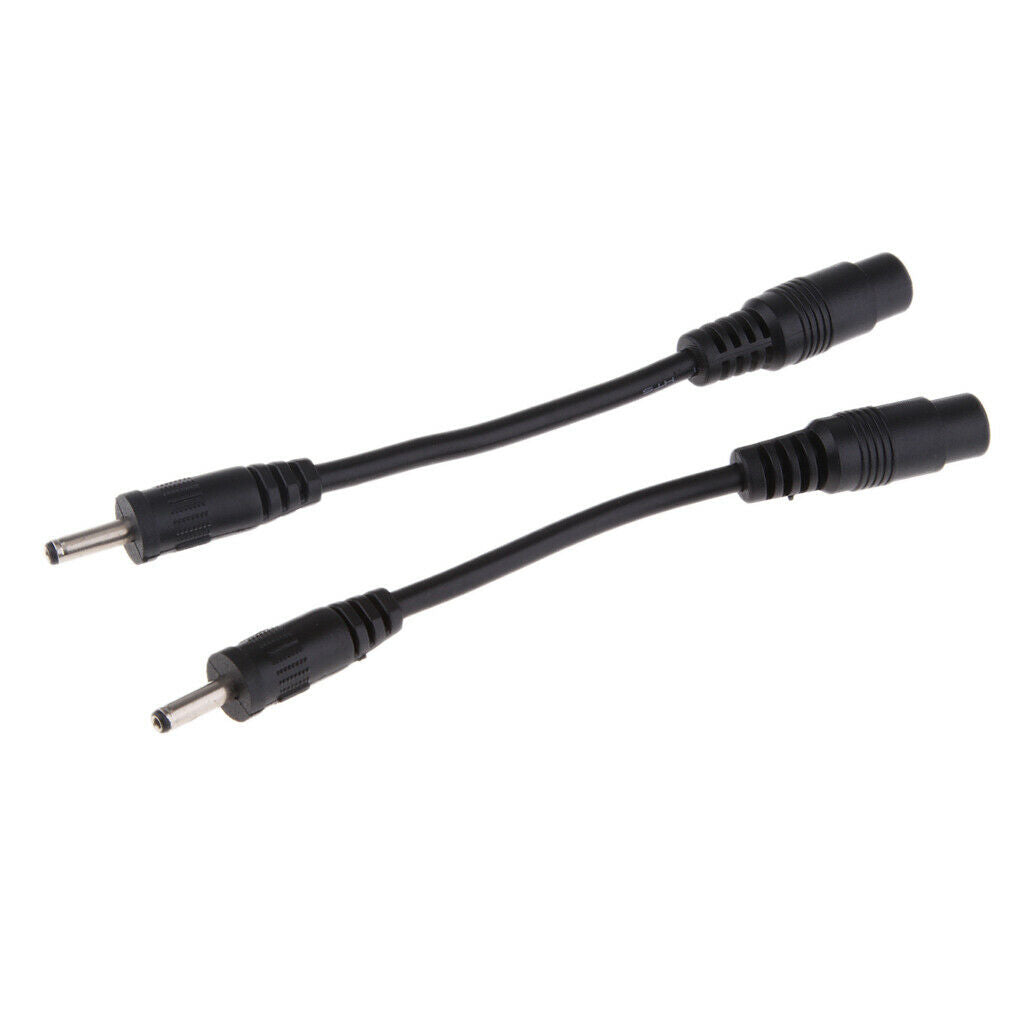 DC Power 3.5x1.35mm Male To 5.5x2.1mm Female Adapter Connector Cable