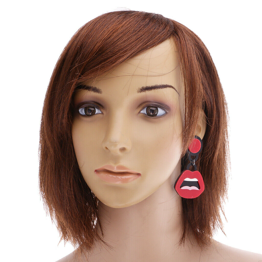 Novelty Lip Long Dangle Hip Hop Earrings Acrylic Ear Studs Women Jewelry