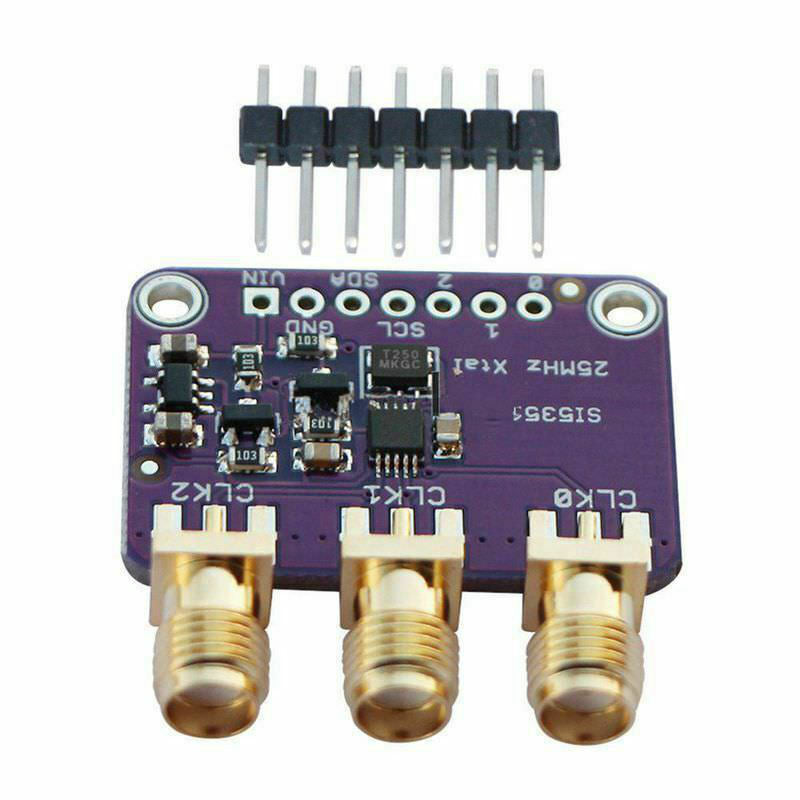 Si5351A I2C 25Mhz Clock Generator Breakout Board 8Khz To 160Mhz For Arduino D9C9