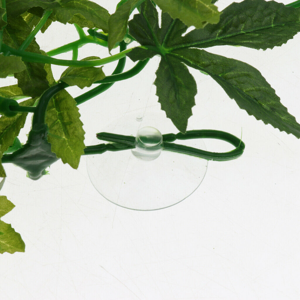 2 pcs 50CM Bendable Reptiles Vine Jungle Climber Vines Artificial Decor