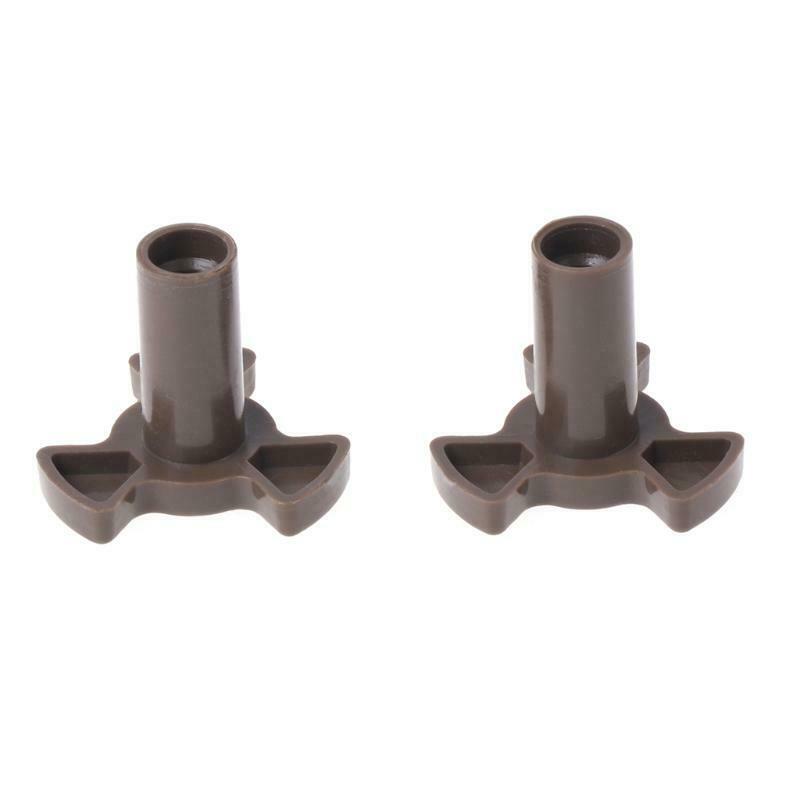2Pcs Universal Microwave Turntable Coupler Plate Support Stand Drive Cog Tools