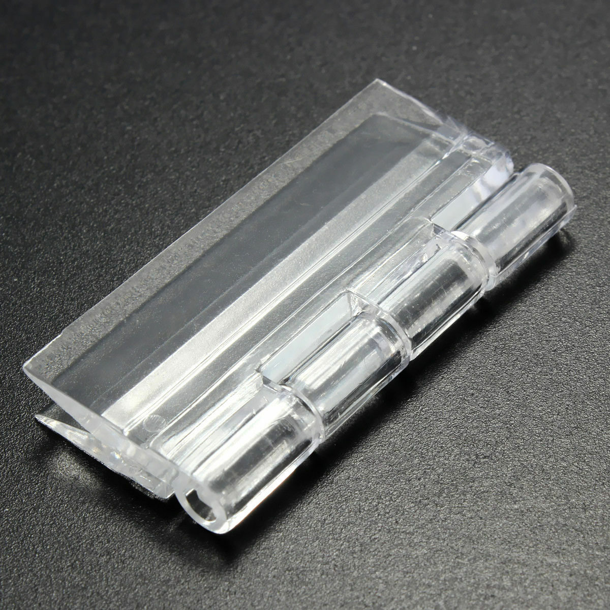 6pc Durable Clear Transparent Acrylic Plastic Perspex Box Piano Perspex hinge