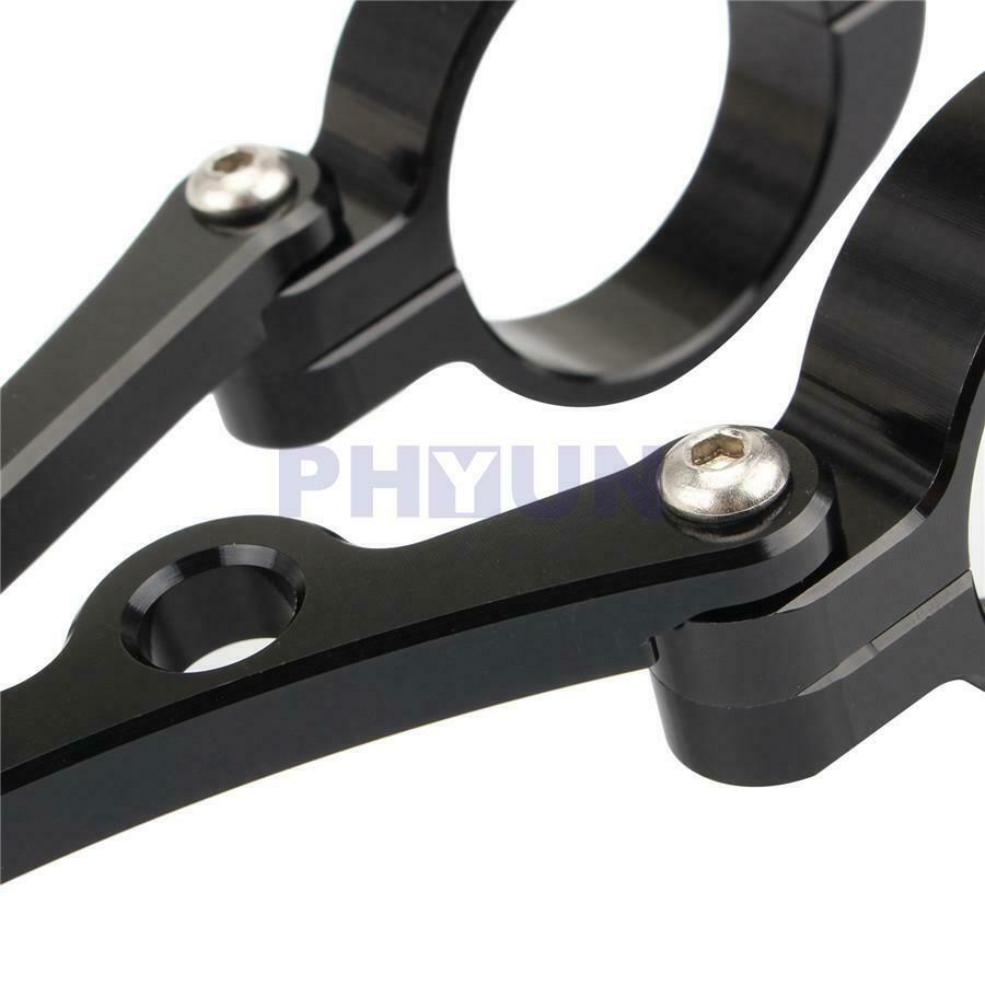 48mm Motorcycle Headlight Bracket Mounting Front Fork Tube Holder Clamp Aluminum