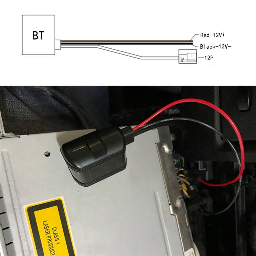 Car external audio Bluetooth connection tool Bluetooth AUX in Adapter for BMW