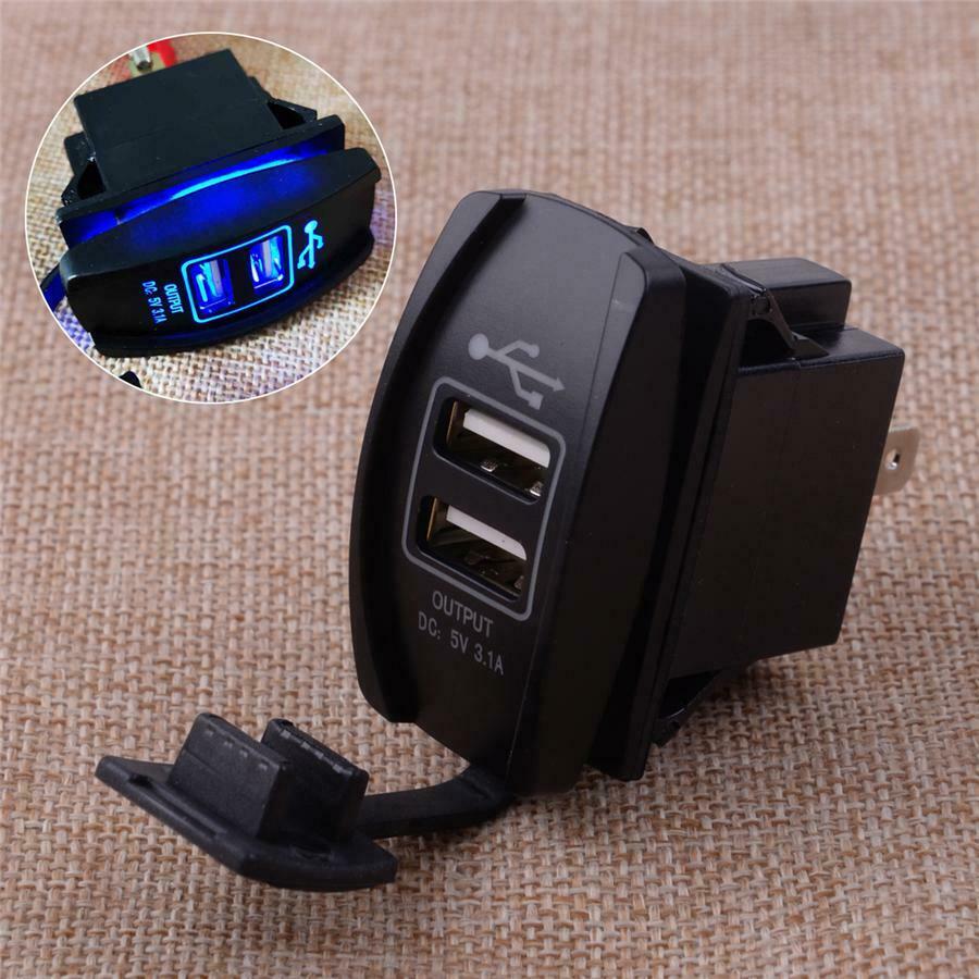 12-24V 3.1A Car Fast Power Supply Charger For Mobile Phone Tablet PC MP3 Travel