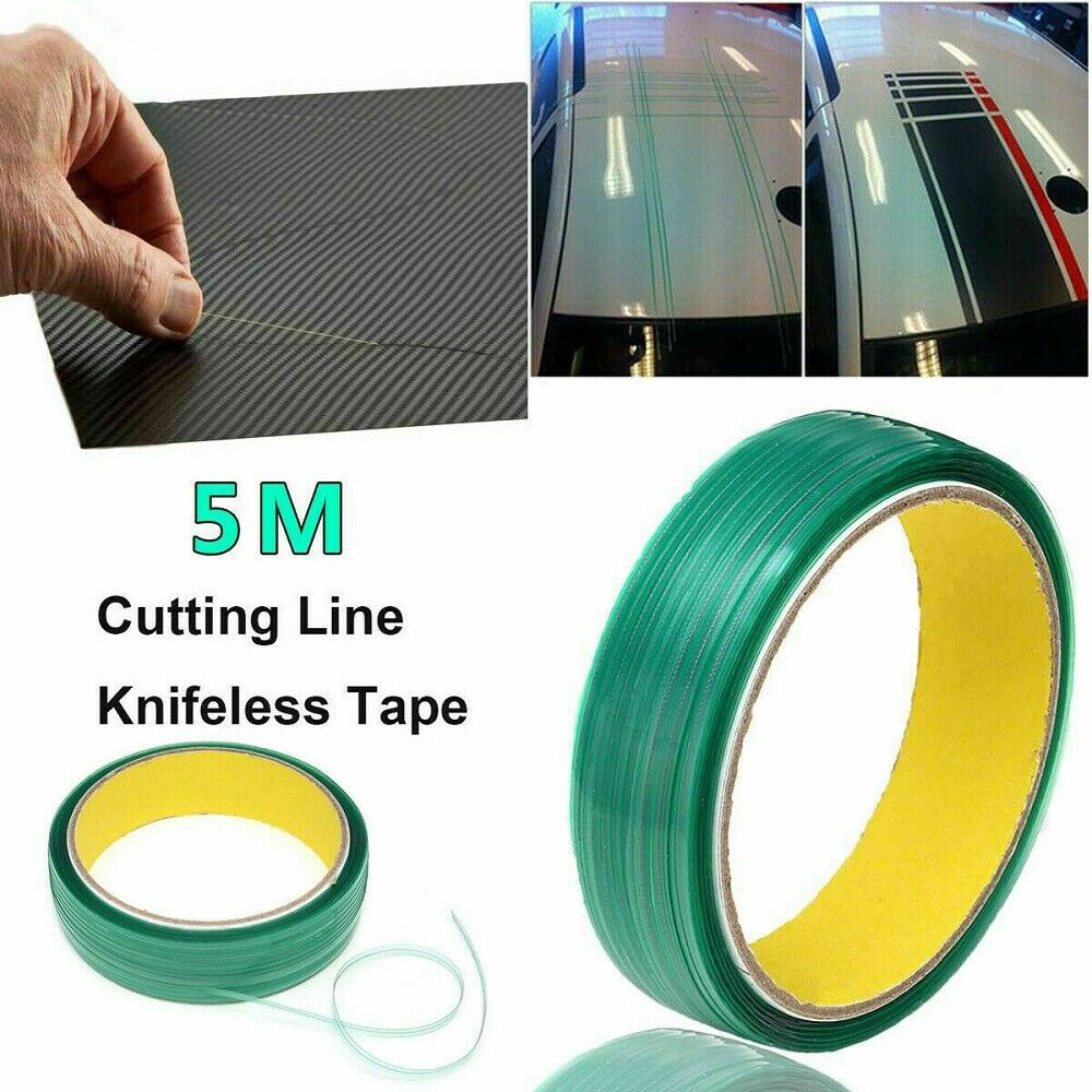 5M Safe Finish Line Knifeless Tape Graphic Car Vinyl Wrapping Film Cutting Tool!