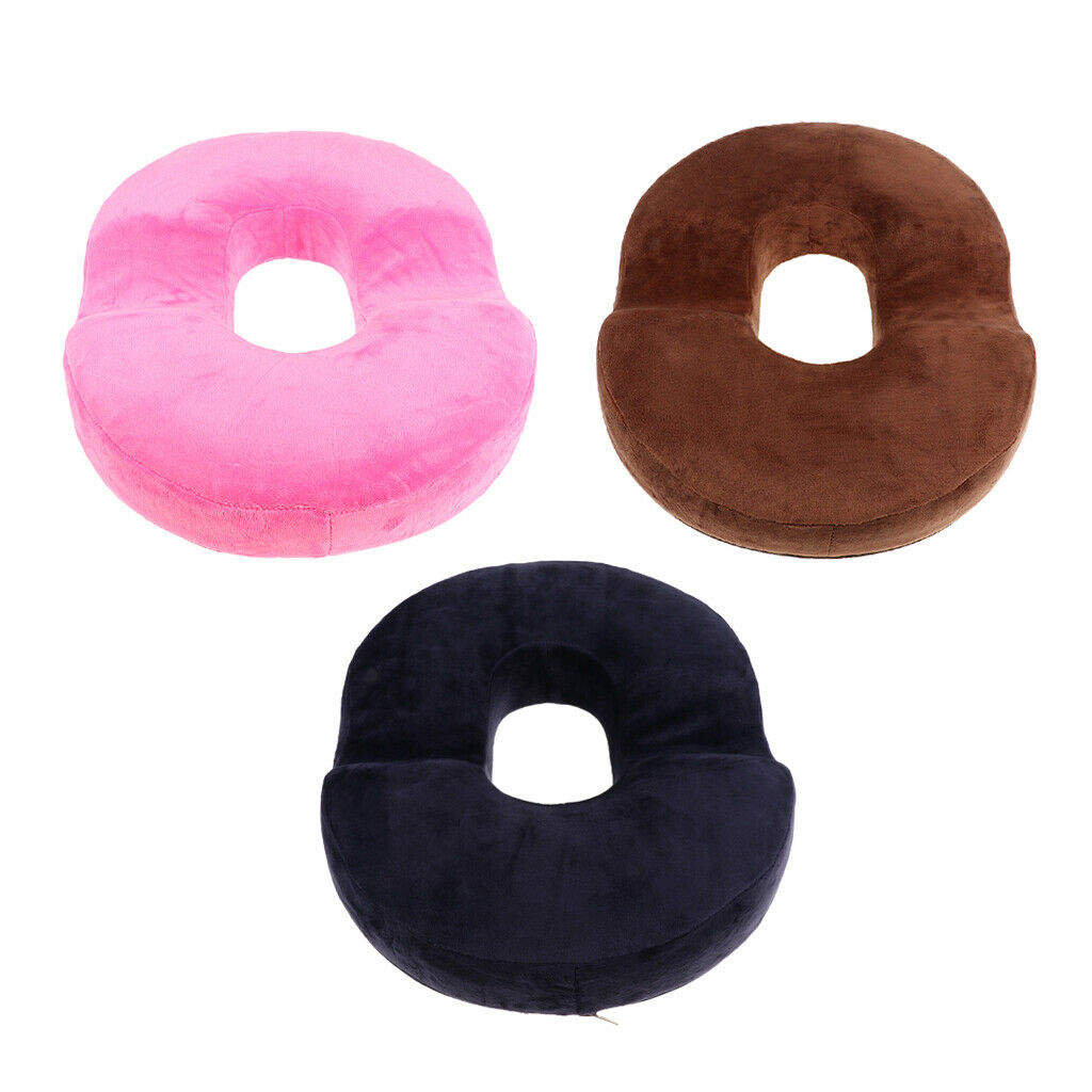 Orthopedic Coccyx Pain Relief Chair Seat Cushion Comfort Donut Pillows Navy
