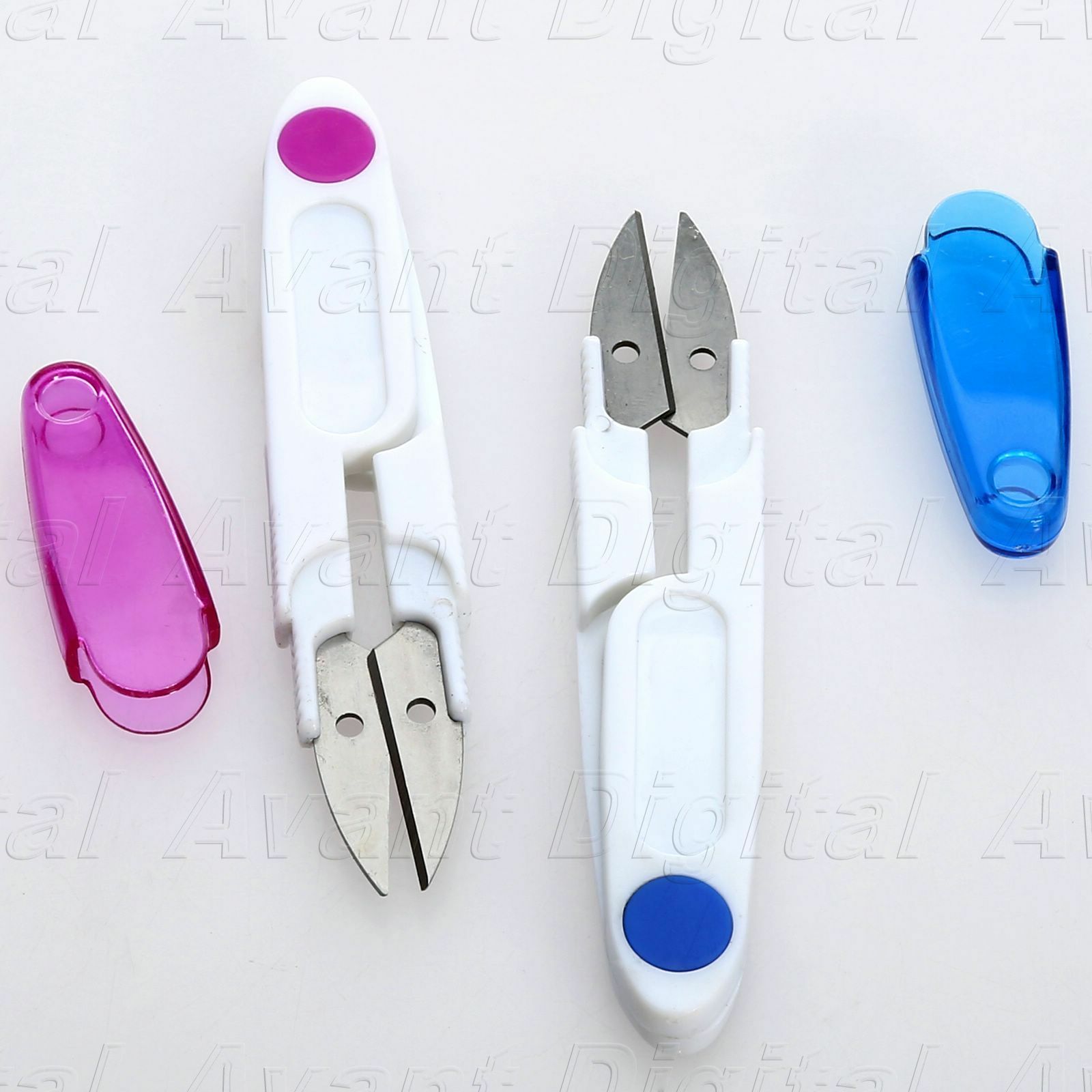 1 Pc Plastic Handle Sewing Nippers Snip Thread Cutter Scissor Cross Stitch Tool
