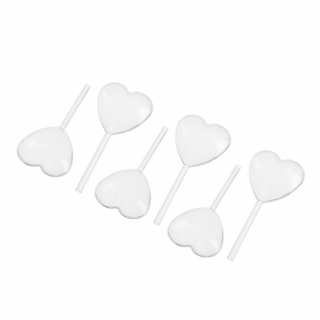 50pcs Heart Shaped Plastic Squeeze 4ml Transfer Oils Liquid Pipettes Eye Dropper