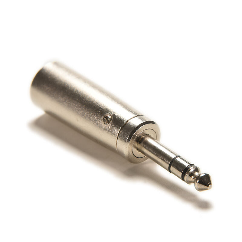 3P XLR Male Plug to 1/4" 6.35mm XLR Female Plug Stereo Microphone AdapteN HaSJC