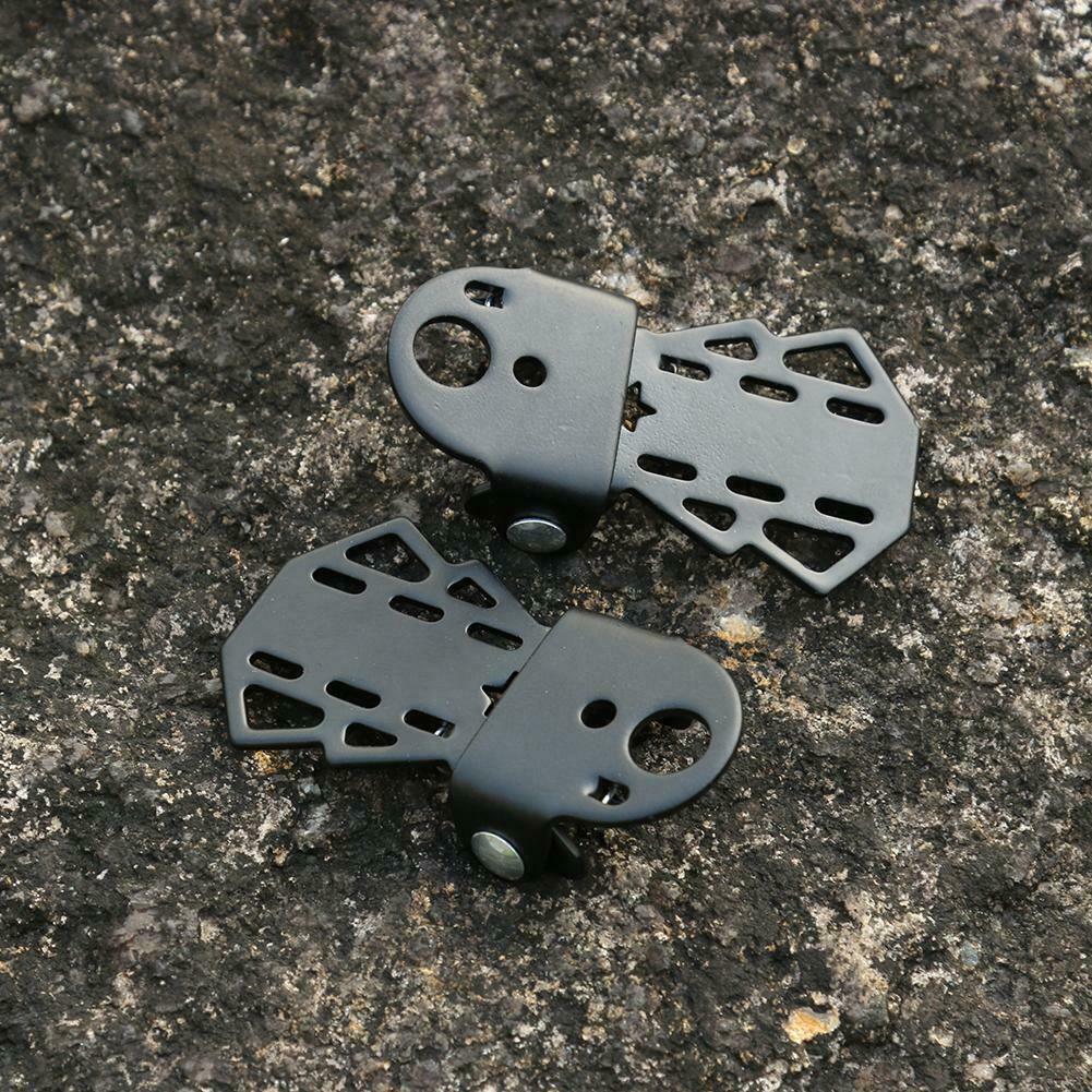 Steel Mountain Bike Rear Foot Pedal Thicken Bicycle Rear Folding Pedals @