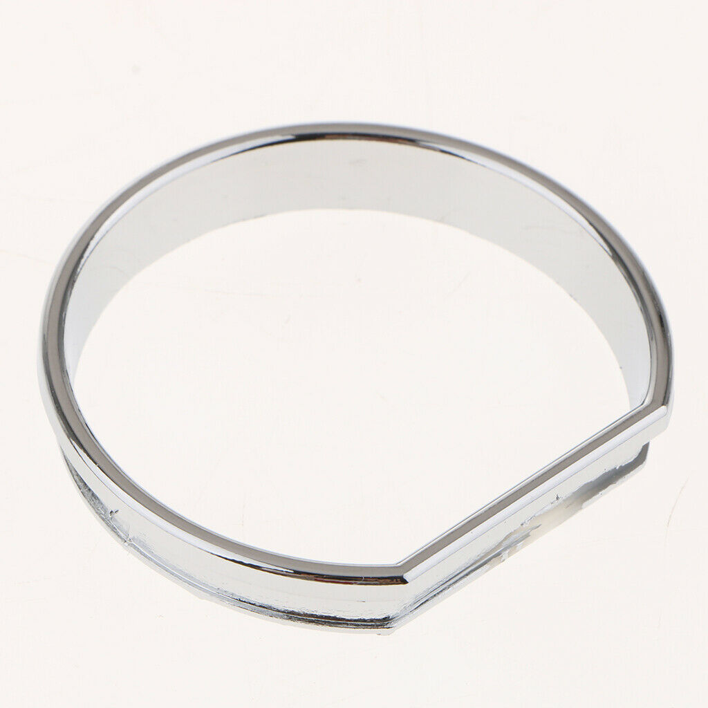 Chrome Gauge Dash Dial Rings Bezel Trim Speedometer AC Tech For BMW E46 M3 00-06