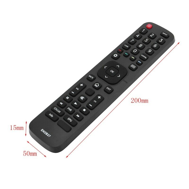 EN2B27 Replacement Remote Control For Hisense TV RC3394402/01 3139 238 29621 4V3