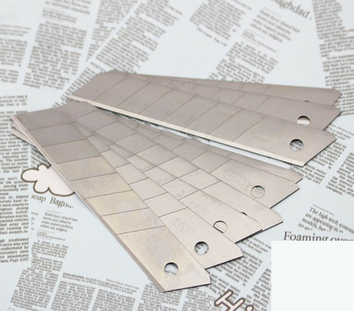 10packs No.1404 100 Blade SDI SK4 Steel 0.5x17.7x100mm SDI Utility Cutter Blades