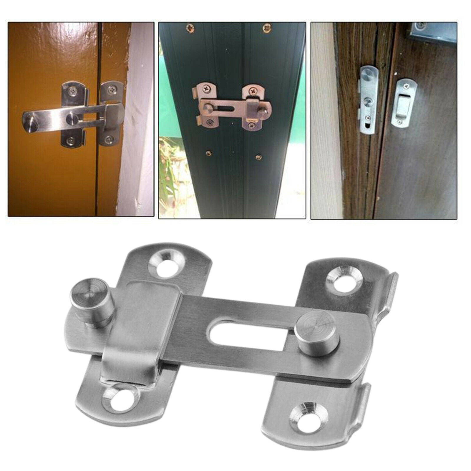 Stainless Steel Door Latch Latch Buckle For Home Bedroom Supplies Ornament S