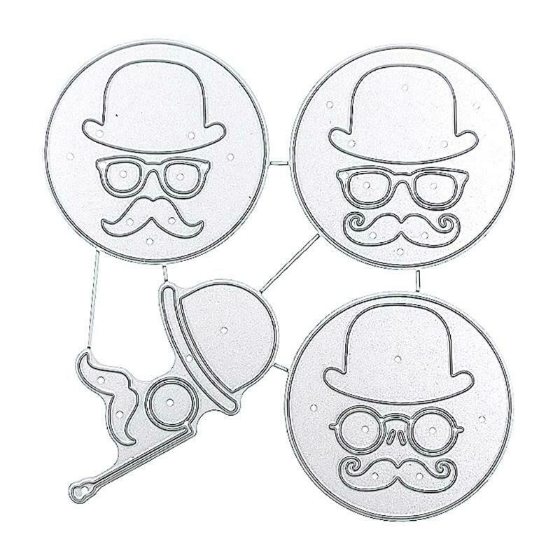 DIY Carbon Steel Cutting Cap Die-Cuts Hat Mage Shape Deco Embossing Nice Cards