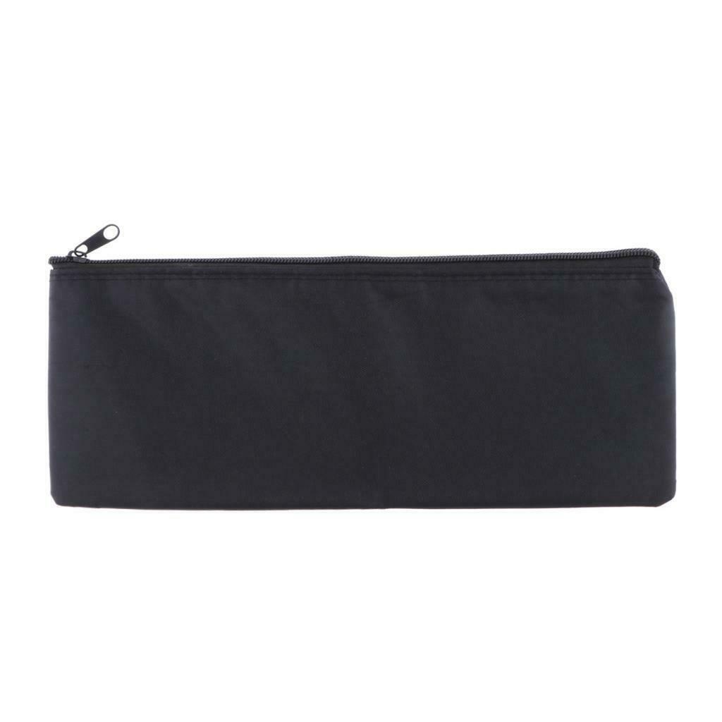 Waterproof Bag Pouch Oxford Cloth Black 31x11cm KTV Bar Outdoors Travel