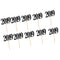 Happy Birthday Party Decoration,Cupcake Topper,Decoration  Present Black