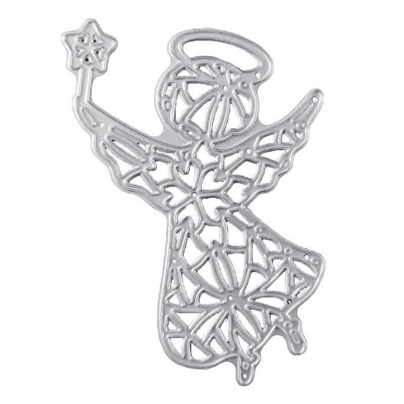 Hollow Angel Metal Cutting Dies Stencil DIY Scrapbook Album Paper Card Template