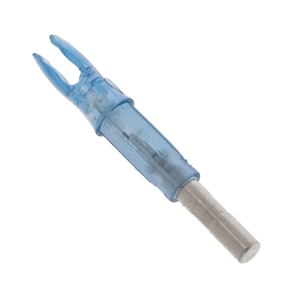 luminous illuminated nocktail arrow nock hunting suitable for 6.2mm