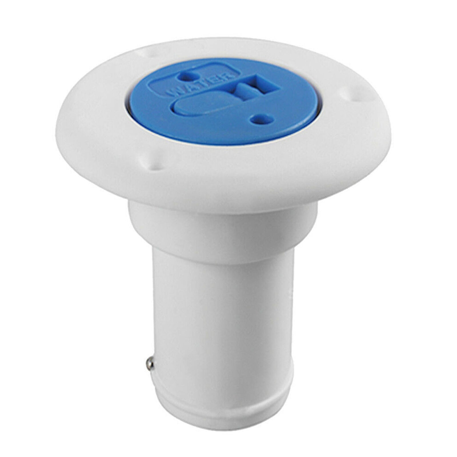 Nylon Water Deck Filler & Screw Cap - For Boat Yacht Tank Fill 38mm 1 1/2" Hose