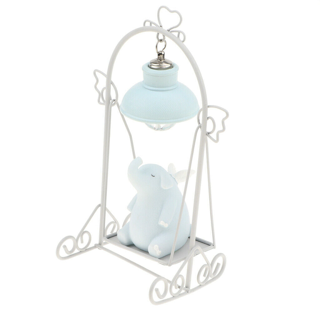Creative Vinyl Angel Swing Night Lamp Home Decorative Ornament Gift Party Favors