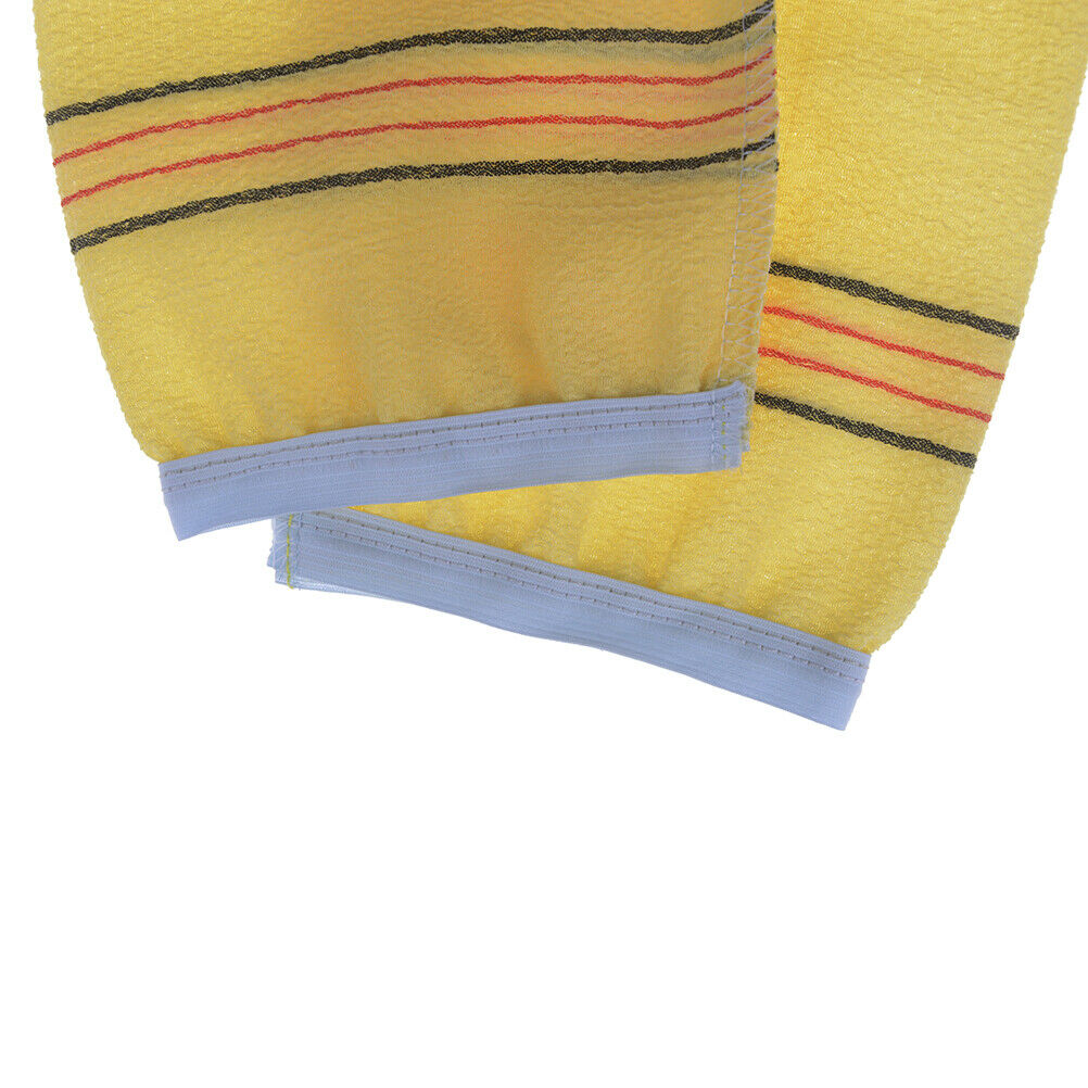 2Pcs/Set Disposable Scrub Mitt Magic Peeling Glove Exfoliating Tan RemovaJCDD