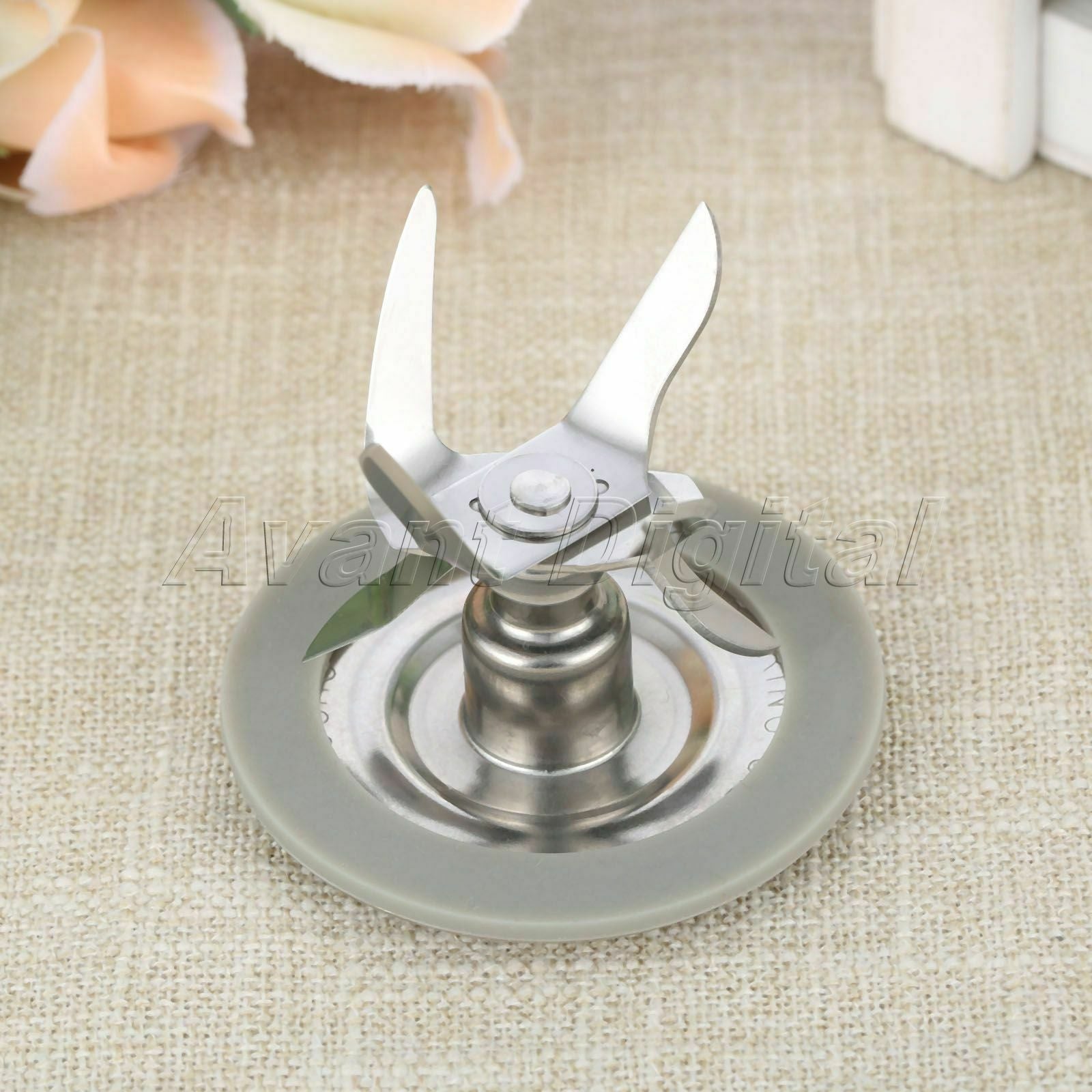 Replacement 6-Point Fusion Blade With Sealing Ring Gasket For Oster Blender 4980