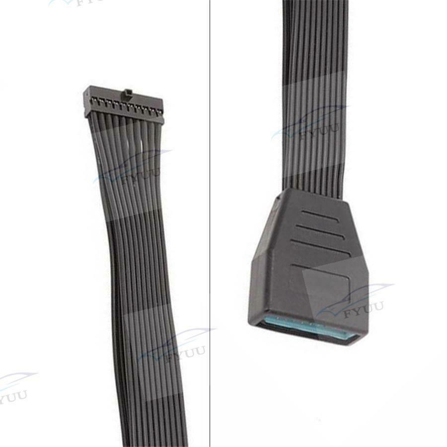 1Pcs Motherboard USB 3.0 20 Pin Female to USB 3.0 20 Pin Male Extension Cable