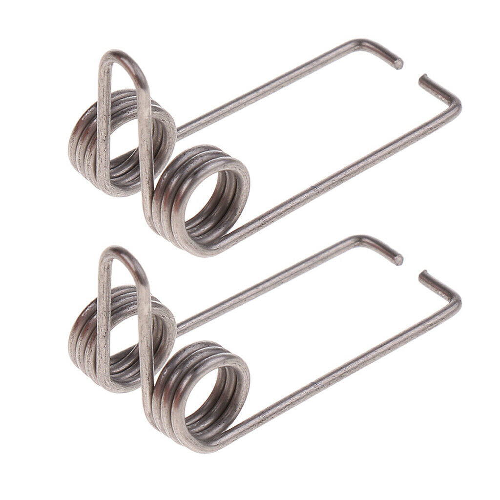 2 Pieces Durable Trumpet Replacement Water Key Spring Valve Spring Right Angle