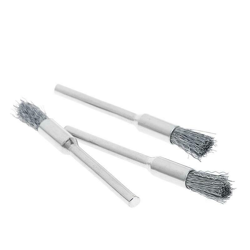 9 Steel Brush Wire Wheel Brushes Die Grinder Rotary Electric Tool for Engraver