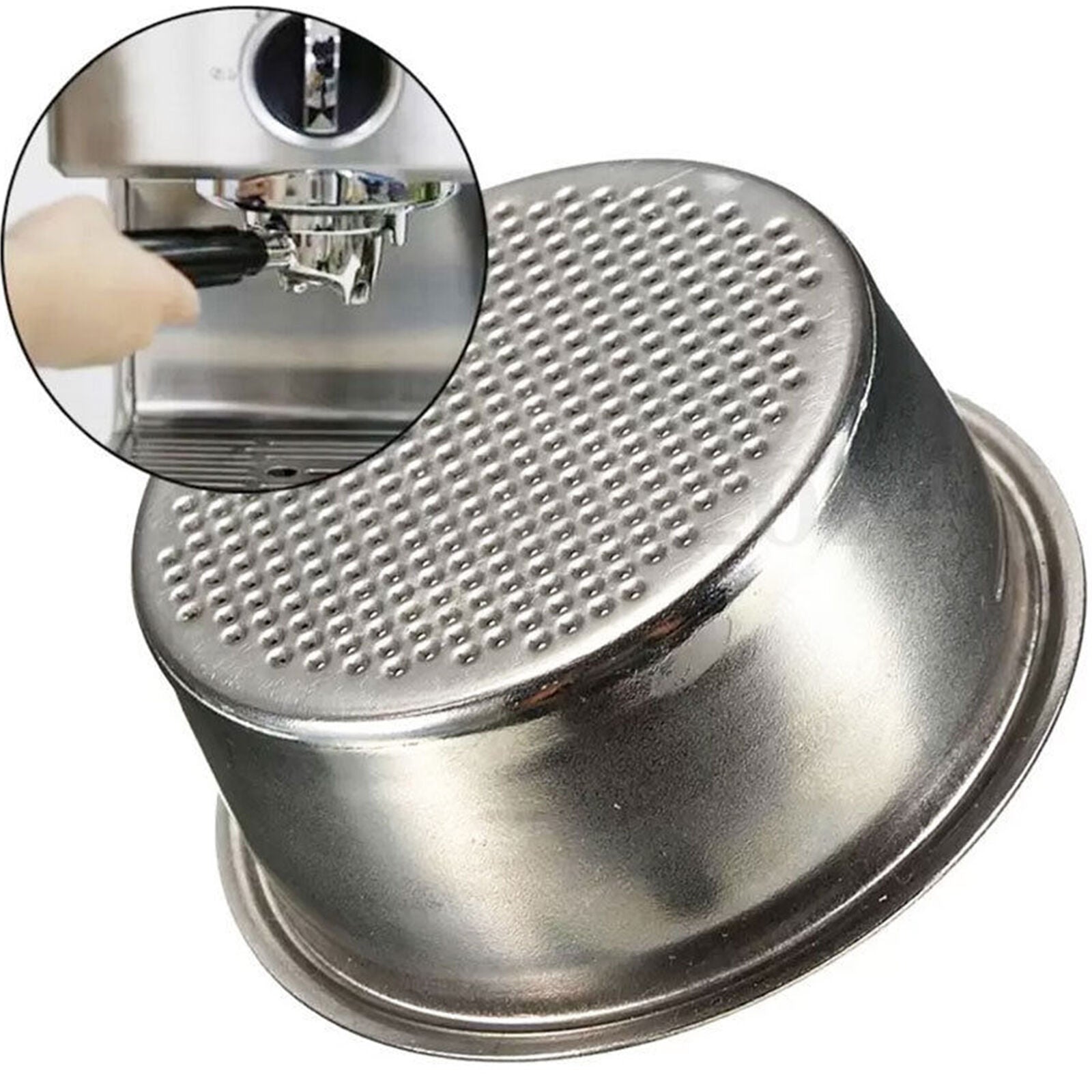 Coffee 2 Cup 51mm Non Pressurized Filter Basket For Breville Delonghi Krups