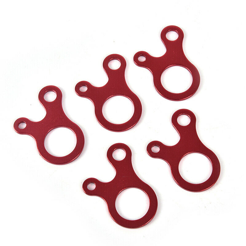 10pcs Knot Tent Wind Rope Buckle Antislip Hiking Tightening Hook Rope Buck_DD
