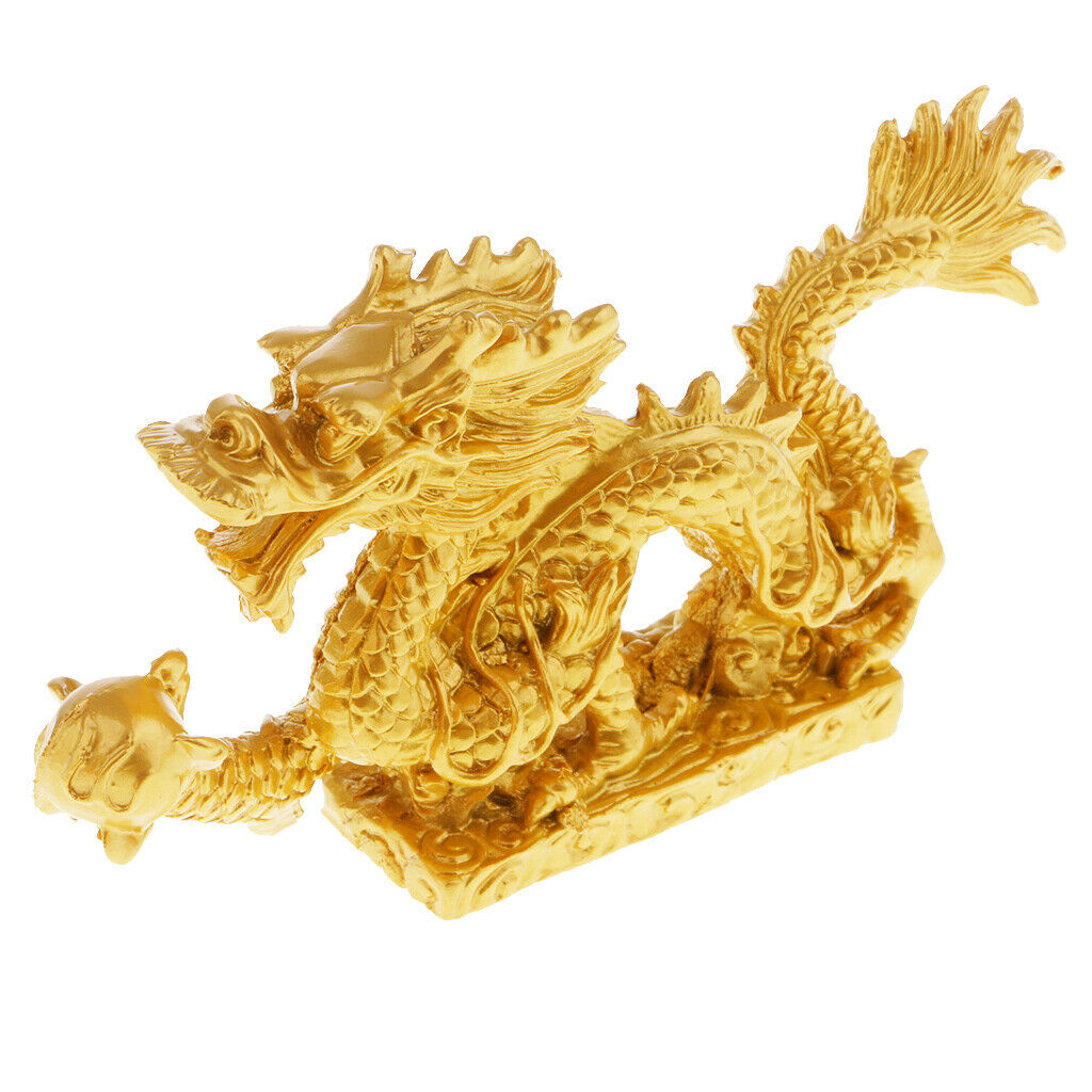 2pcs Chinese Zodiac Twelve Statue Dragon Statue Ornament Home Furnishings #1