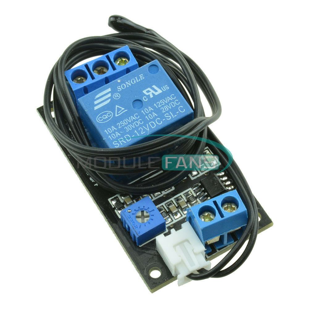 12V 1Channel Control Switch Thermistor Relay Sensor Temperature Detection Module