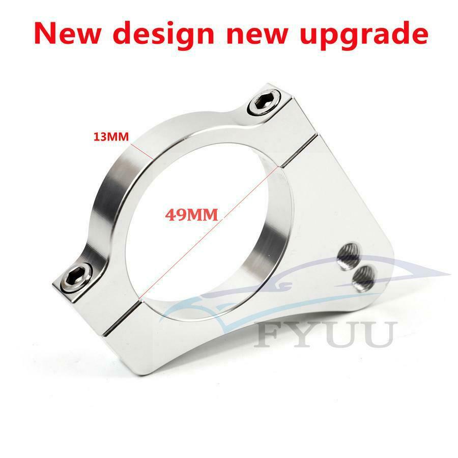 49mm Motorcycle Aluminium Steering Damper Fork Bracket Reduce Lever Vibration
