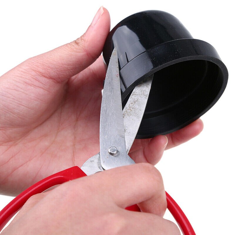 2PCS Car Motorcycle HID LED Headlight TR34RI Dust Cover Sealing Cap Black 2.76"
