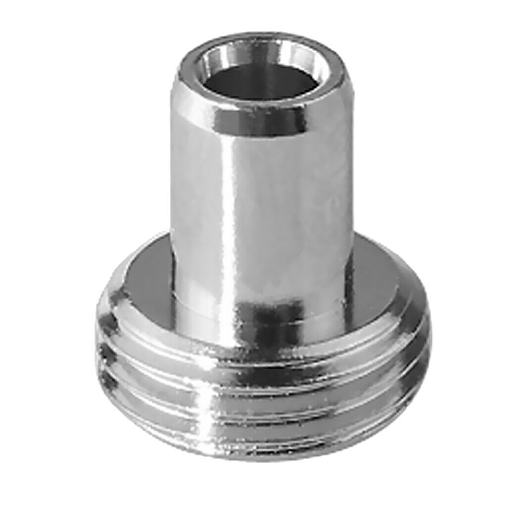 10 Pieces Ceramic Sleeve Metal Adapter Parts for Visual Fault Locator Tester