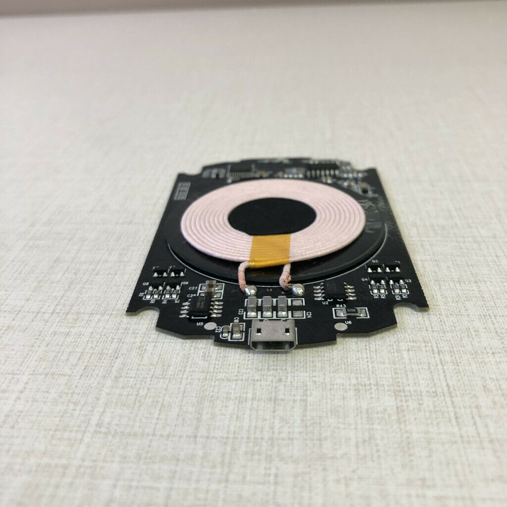 DIY Qi Wireless Charging Coil Receiver Module PCB Circuit Board,5W