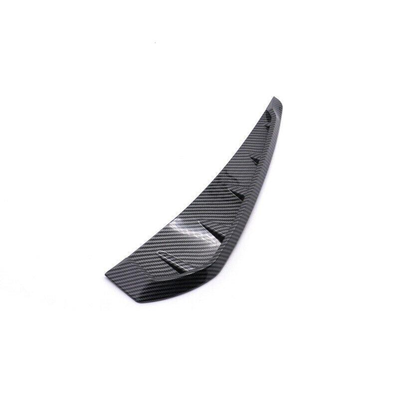 2PCS Car Carbon Fiber Pattern Side Door Fender Vent Air Wing Cover Decorate Trim