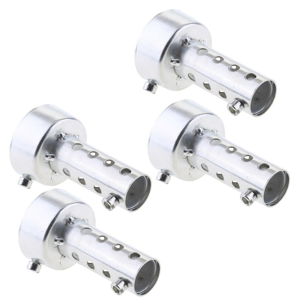 4pcs Universal Exhaust Silencer Exhaust Pipe for 47mm-49mm Pipe Silencer