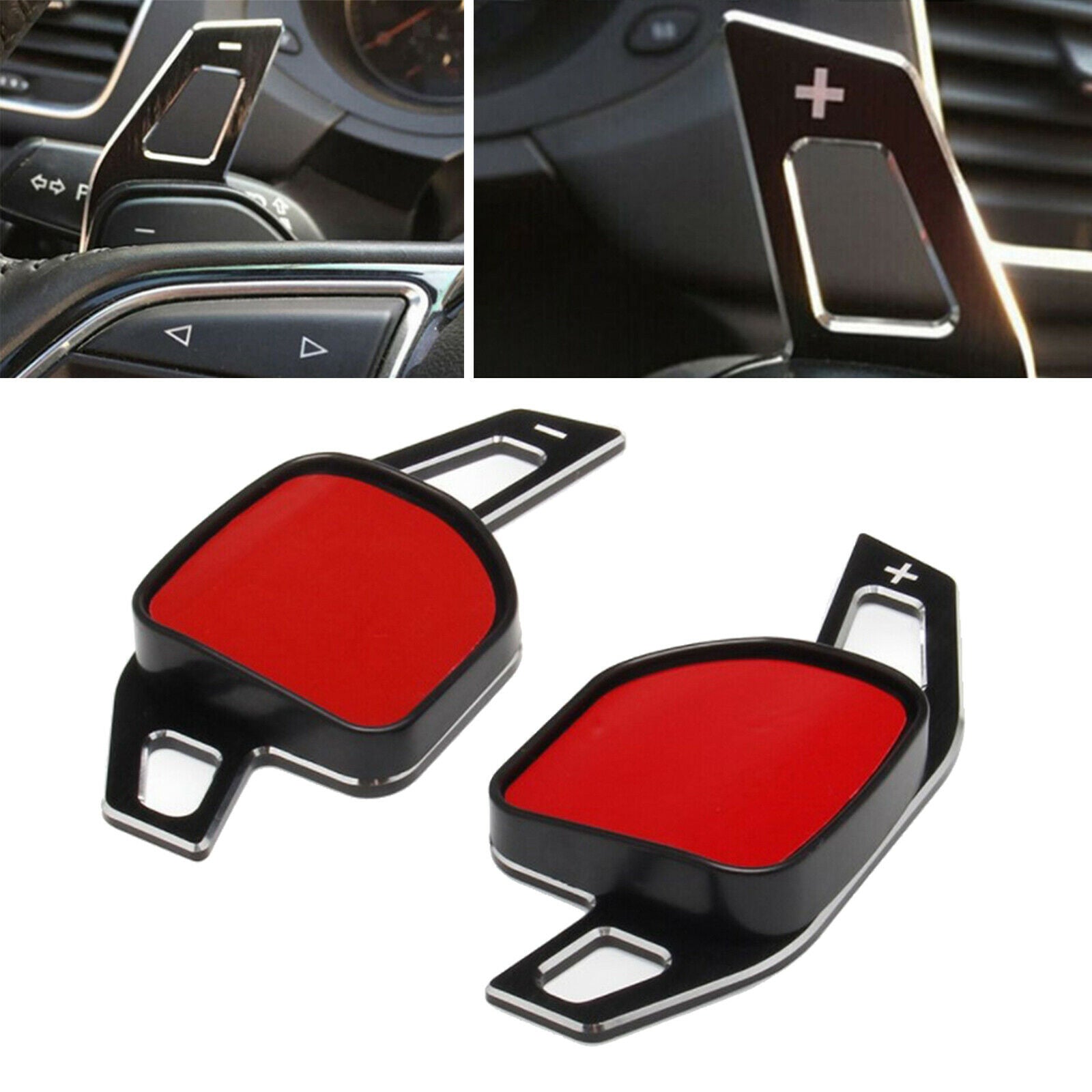 1 Pair Steering Wheel Paddle Shift Extension for Audi A3 A4L A8 S7 S8 RS3 03