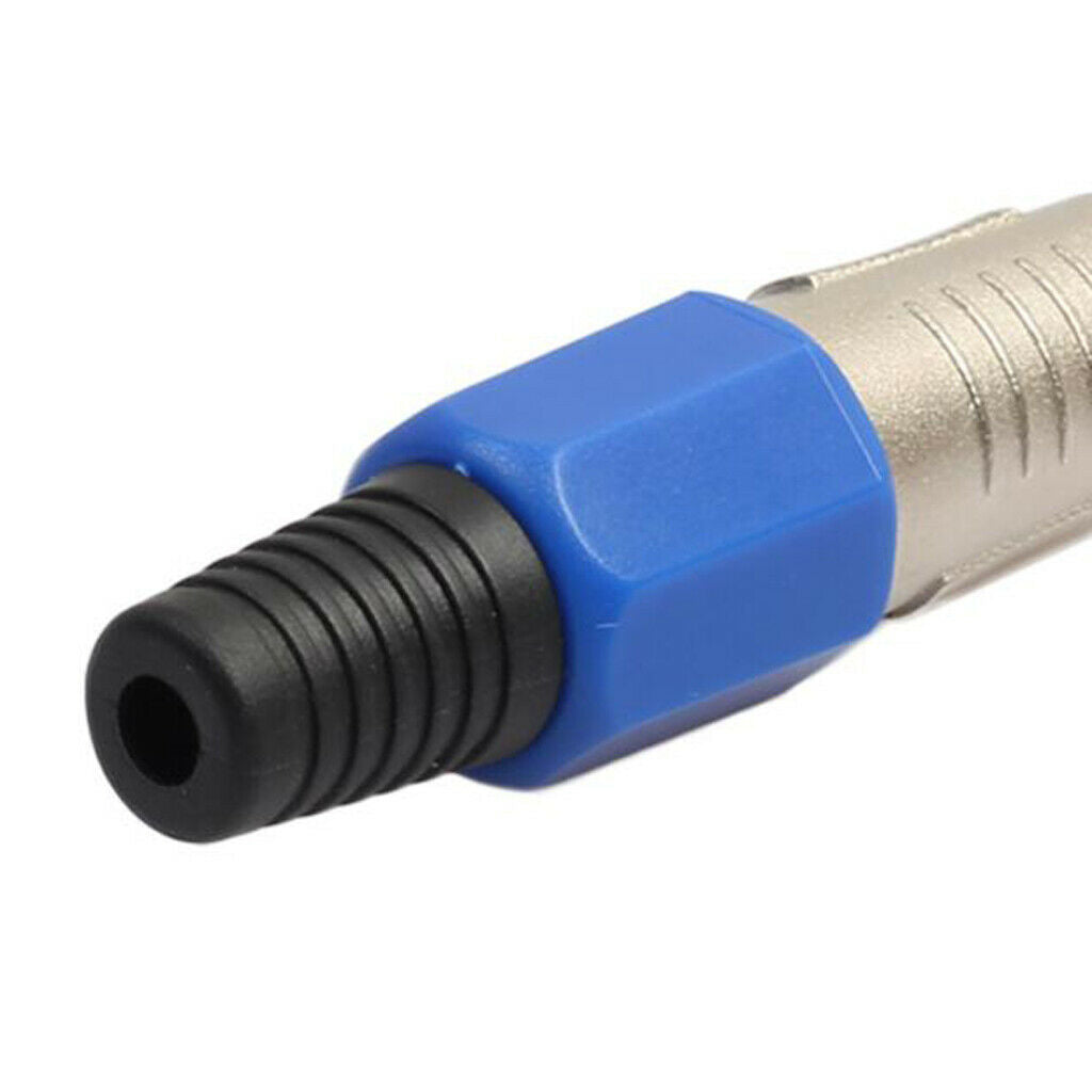 Portable 10PCS Microphone Cable 6.35mm   Stereo Adapters Connectors