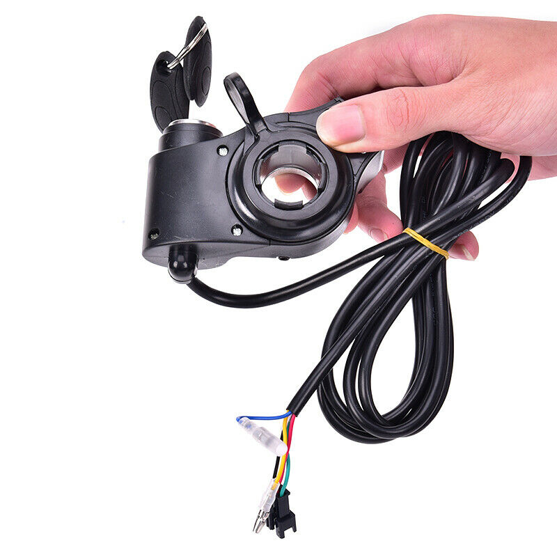 Bikes Finger Thumb Throttle With Power Switch LCD Display Switch Handlebar GBDA