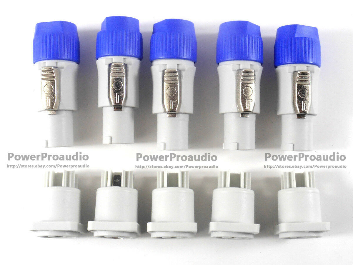 10pcs Audio Video OutPut Connector NAC3FCA PowerCon 20A AC Cable Male and Female