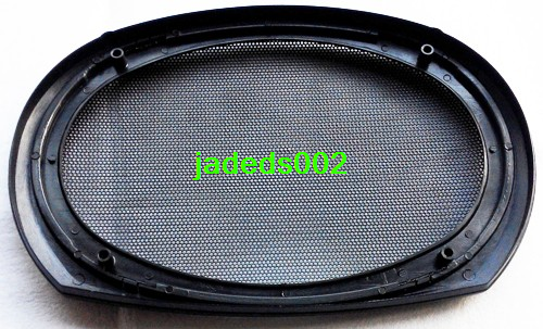 1pcs 6*9"inch Black Speaker grille car Audio net cover Decorative circle 266MM