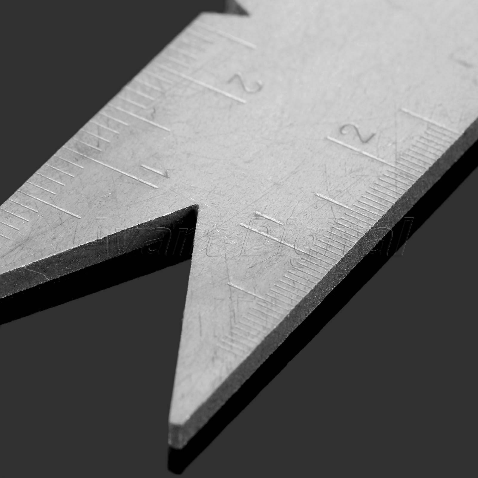 Wyeth 55Degree Centering Gauge Thread Screw Cutting Stainless Angle Measure Tool
